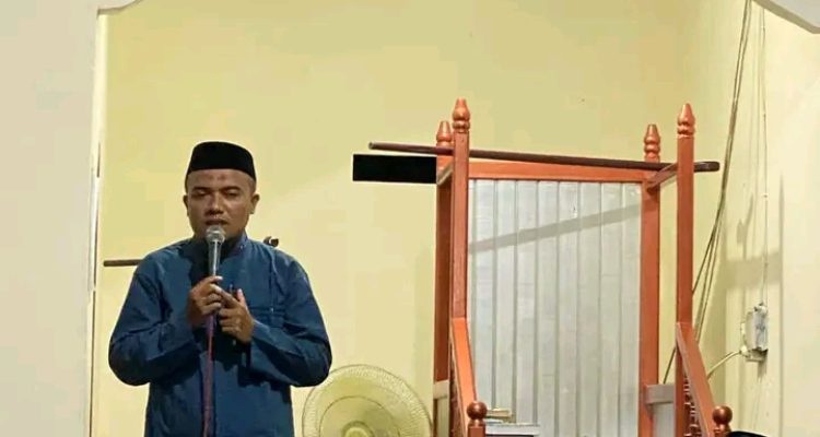 Salah Satu Da'i 3T ( Tertinggal, Terdepan, Terluar) Provinsi Gorontalo, Rendi Inadjo Selaku Da'i 3T Perdana