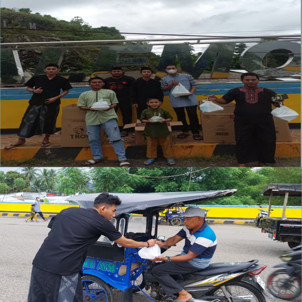 Karang Taruna Desa Pentadu Barat Gelar Kegiatan Berbagi Takjil di 17 Ramadhan 2025