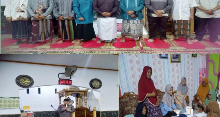 Rombongan Tim Safari Kecamatan Bersama SATGAS Kesehatan Di Desa Tangga Jaya