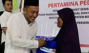 YLKG Salurkan Bantuan "Pertamina Peduli" Kepada Masyarakat Boalemo