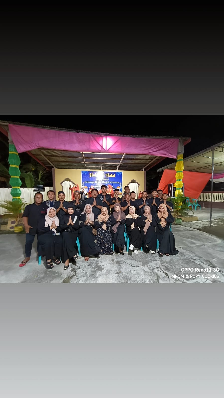 Halal Bihalal 1446 H/2025 M, Oleh Keluarga Besar Masjid Al Husna isi Pelepasan Jemaah Calon Haji serta Pengukuhan Remaja Masjid