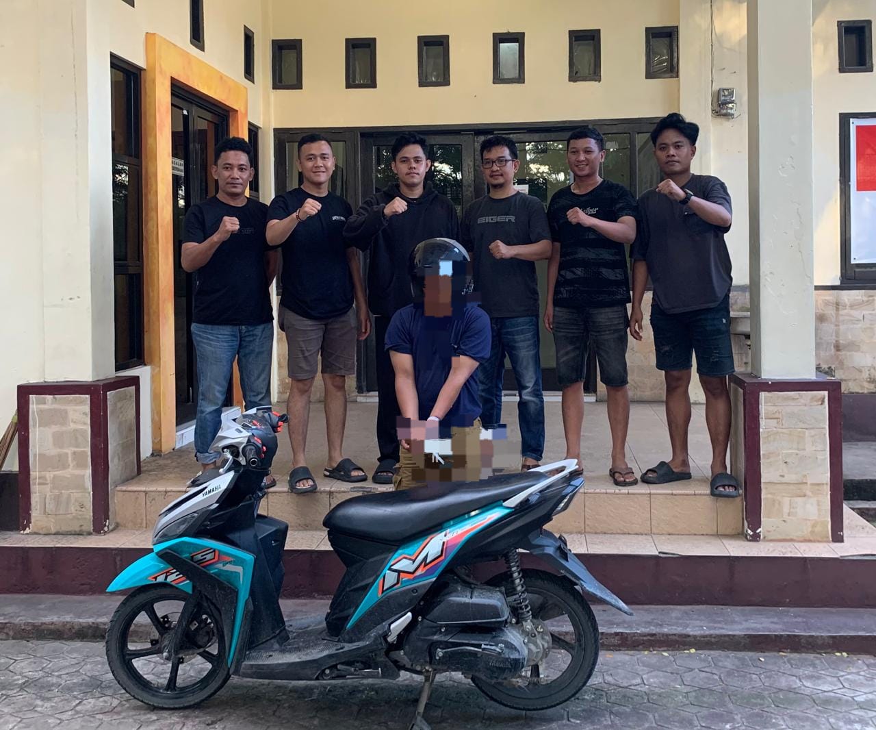Polsek Kota Tengah Berhasil Ungkap Pelaku Curanmor