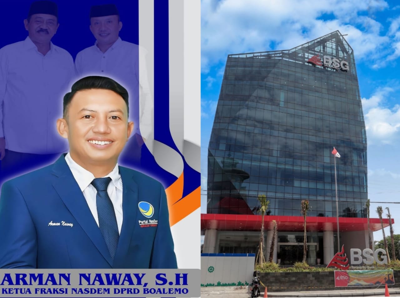 Ketua Fraksi Partai Nasdem DPRD Kabupaten Boalemo Arman Naway Desak Pemkab Lakukan Perubahan Perda Serta Penarikan Uang Daerah