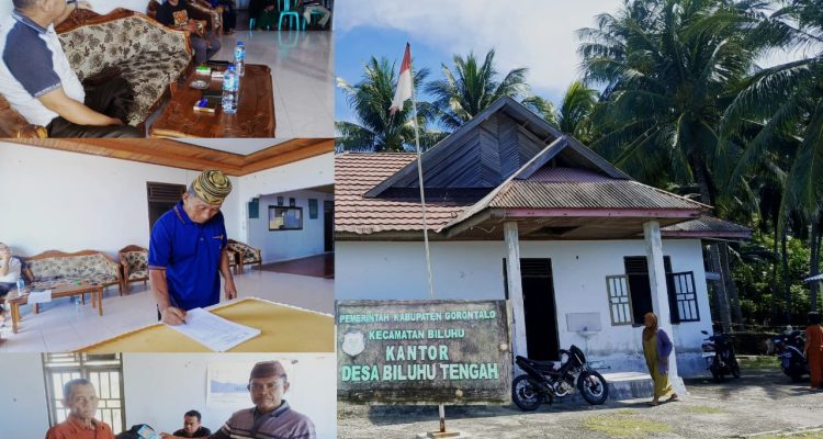 Peduli! Pemdes Biluhu Tengah Salurkan BLT Sekaligus Bayarkan Honor Perangkat Desa