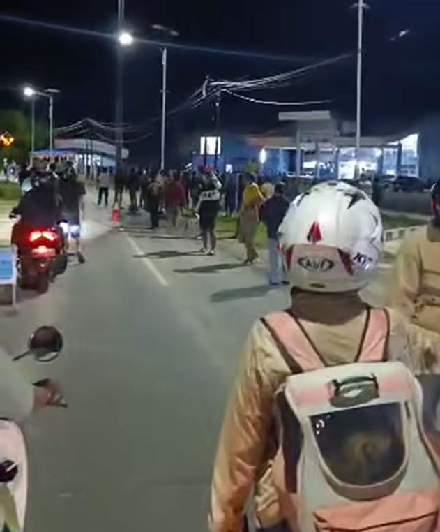 Bentengi Kabupaten Bone Bolango Dari Miras Dan Kriminalitas, Polres Tak Gentar Gelar Razia Malam