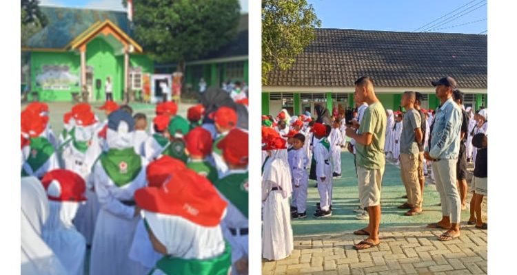 Gelar Upacara Bendera Perdana TP 2025/2026, Momen Kebersamaan Dalam Mengawal Dunia Pendidikan