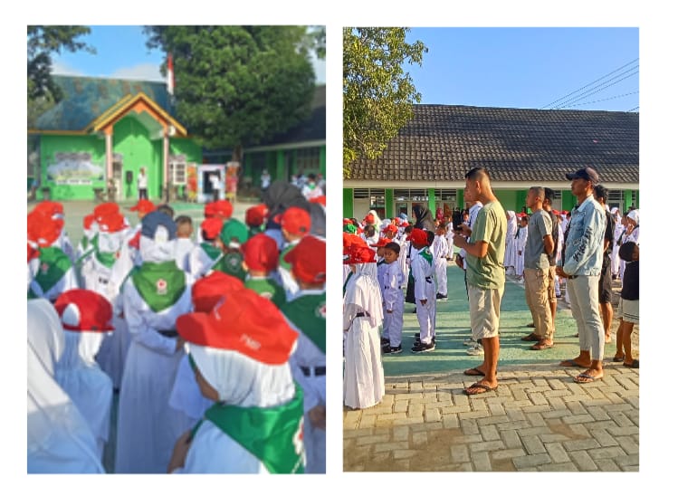Gelar Upacara Bendera Perdana TP 2025/2026, Momen Kebersamaan Dalam Mengawal Dunia Pendidikan