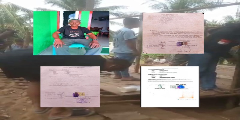Haiso Nusuri Mengecam Keras Terhadap Pemalsuan Surat Tanah