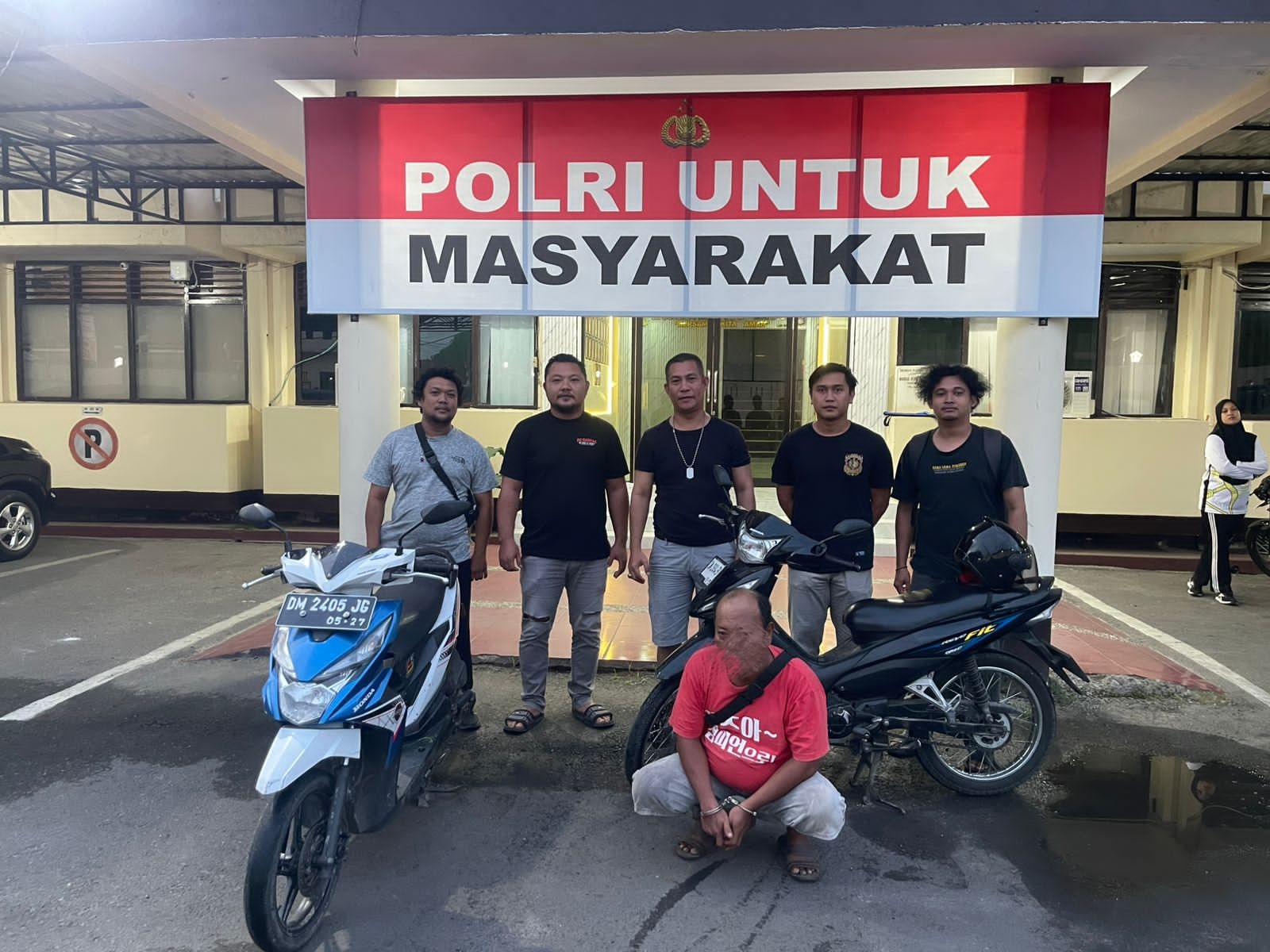 Team Rajawali Sat Reskrim Polresta Gorontalo Kota Ungkap Kasus Curanmor, Satu Pelaku Diamankan