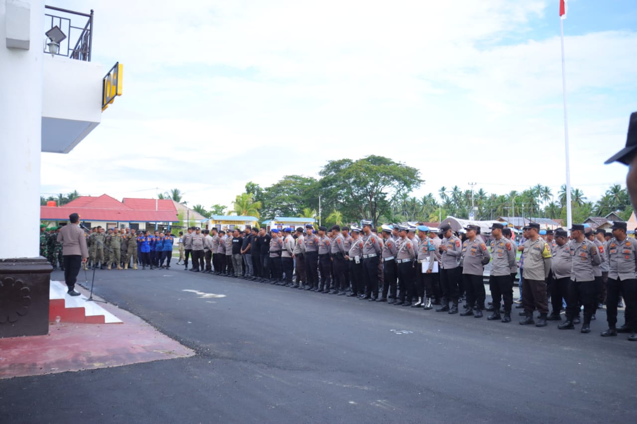 Polres Pohuwato Kendalikan Aksi AMBEPEDA, Situasi Tetap Kondusif hingga Akhir