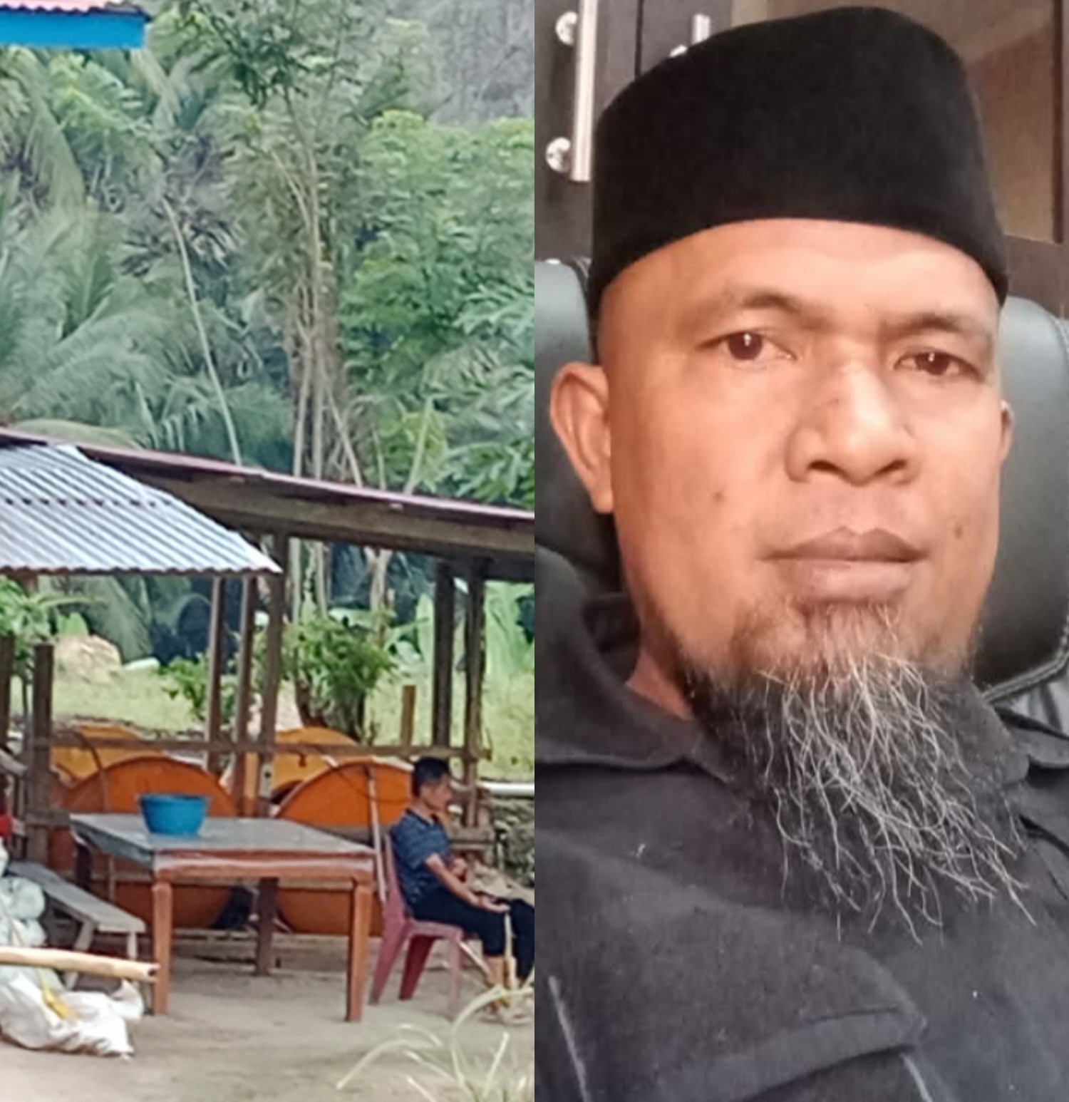 Ketua Laskar Macan Asia: Kamarudin foto: WNA Masuk Dan Tinggal Di Desa Suka Damai