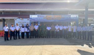 Pastikan Kelancaran Mudik Nataru, Personel Pos Terpadu Ops Lilin Otanaha 2025 Perketat Pengamanan Bandara Dan Terminal