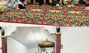 Mahasiswa KKD Universitas Muhammadiyah Gorontalo Ikut Memeriahkan Peringatan Isra Mi’raj di Pentadu Barat