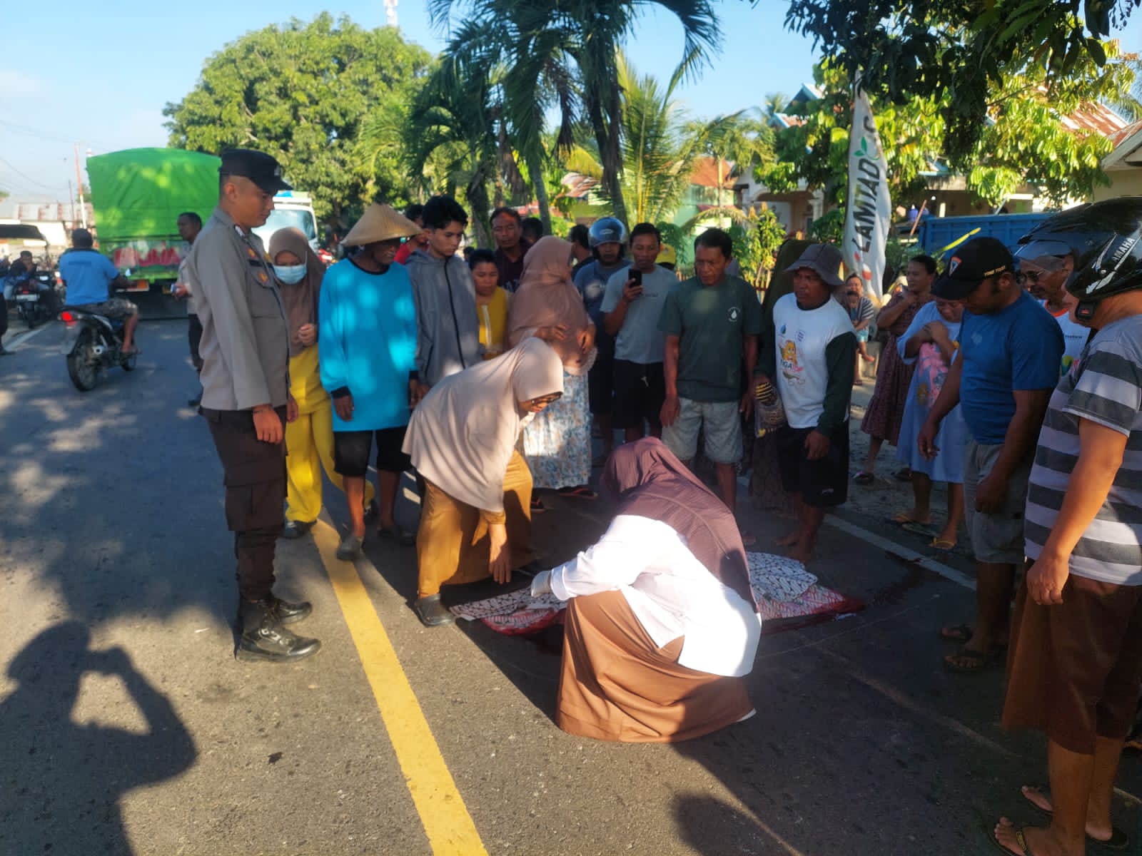 Diduga Terburu Absensi Pagi, Laka Maut di Paguyaman Renggut Nyawa Lansia