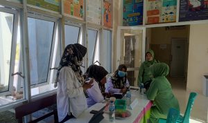 Persit Koramil 1316-02 Paguyaman Pelopori Deteksi Dini Kanker Serviks Lewat Pemeriksaan HPV DNA