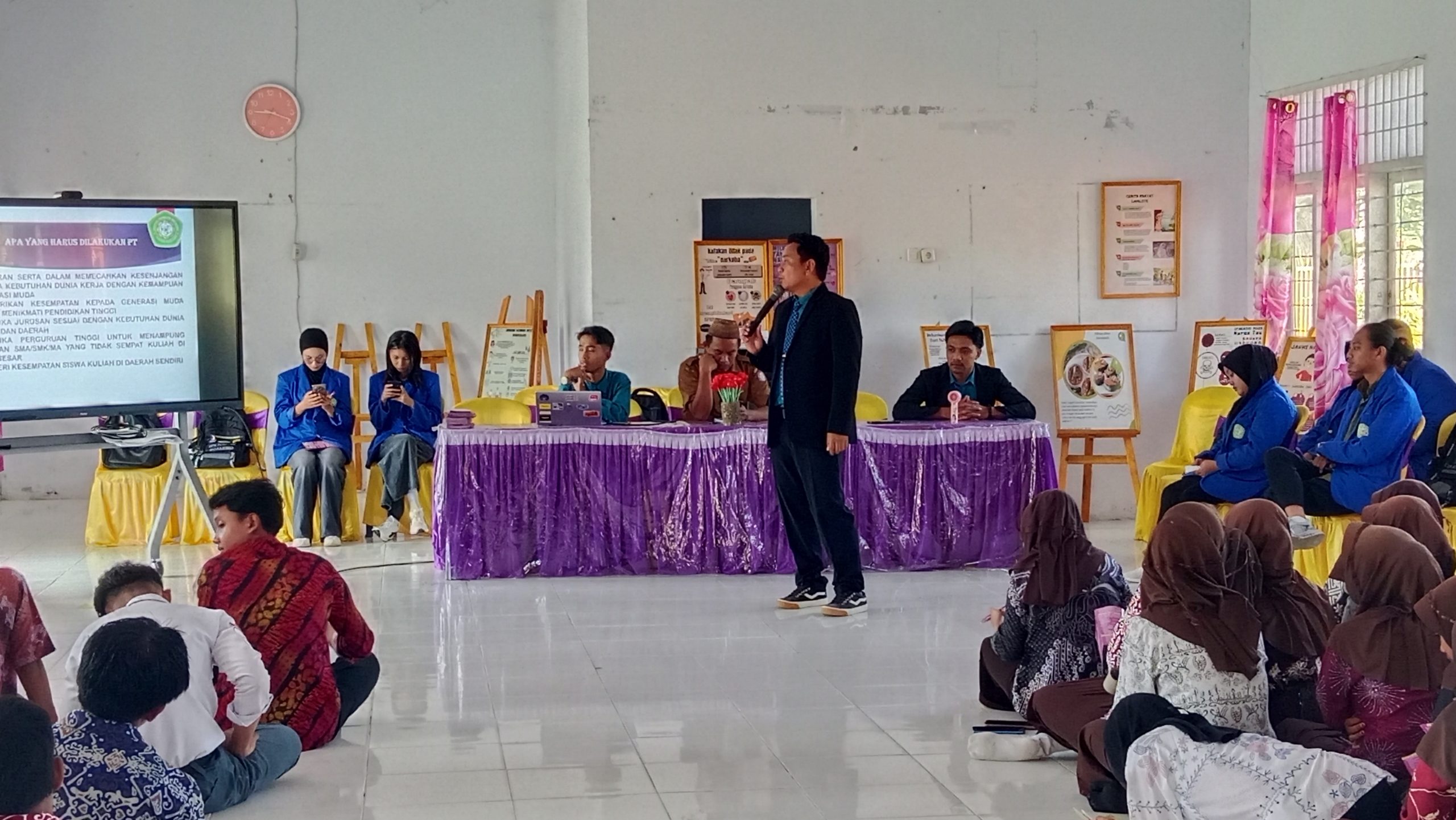 Institut Teknologi dan Bisnis Kampus 2 Paguyaman Raya Sosialisasikan Penerimaan Mahasiswa Baru Di SMA Negeri 1 Pulubala